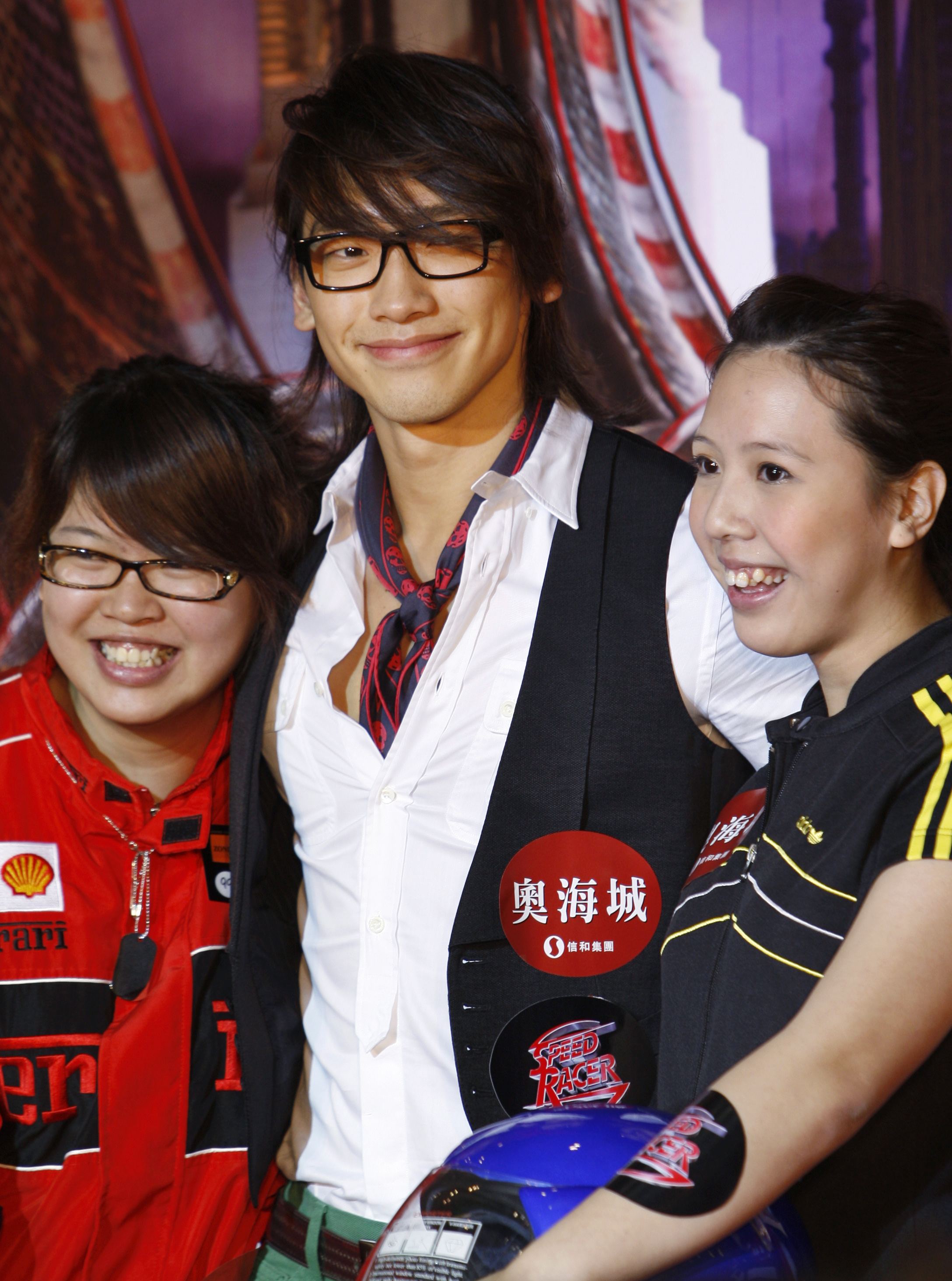 Rain attends an event to promote his Hollywood debut