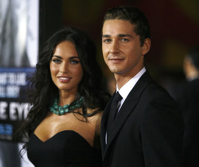 Megan Fox poses at the premiere of the movie Eagle Eye