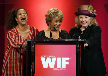 Jennifer Aniston,Elizabeth Banks and other celebs at Film 2009 Crystal and Lucy Awards