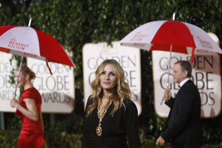 Red carpet of the 67th annual Golden Globe Awards