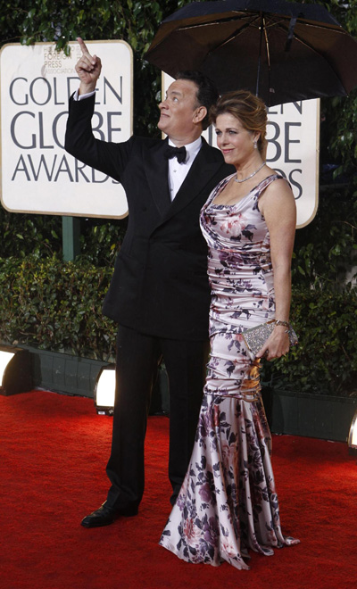 Red carpet of the 67th annual Golden Globe Awards