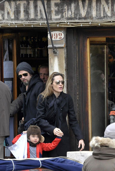 Brad Pitt and Angelina Jolie moving to Venice for 3 months