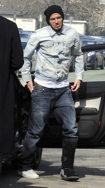 Miserable Beckham is set to miss the World Cup