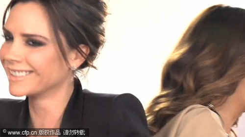 Victoria Beckham and Eva Longoria Parker in a new ad campaign