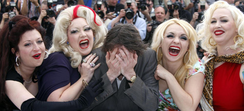 Cast members at photocall for film 