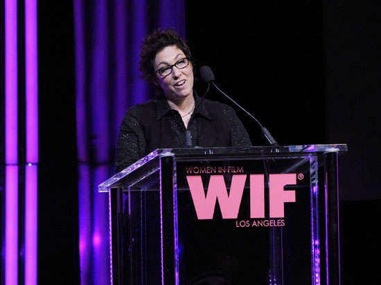 Celebrities attend the 2010 Women in Film Crystal+Lucy Awards