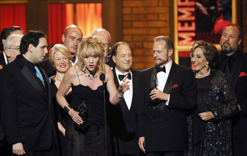 Celebs at 64th annual Tony Awards ceremony in New York