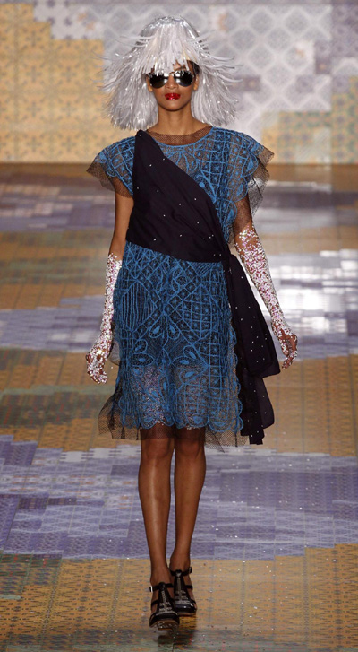 Gisele Bundchen present creation at Sao Paulo Fashion Week