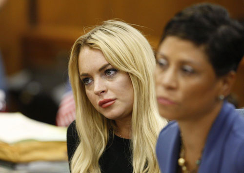 Distraught Lindsay Lohan sentenced to 90 days jail