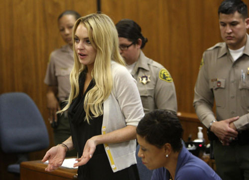 Distraught Lindsay Lohan sentenced to 90 days jail