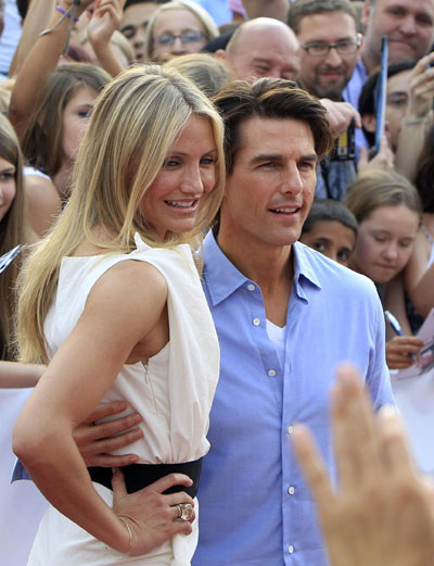 German premiere of film 'Knight & Day' in Munich
