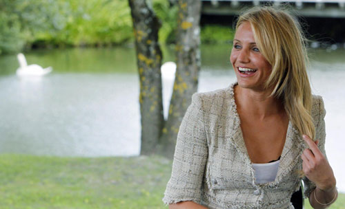 Tom Cruise and Diaz at premiere of the film 