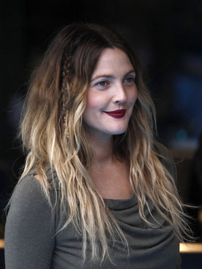 Drew Barrymore and Justin Long attend UK premiere of film 'Going the Distance' in London