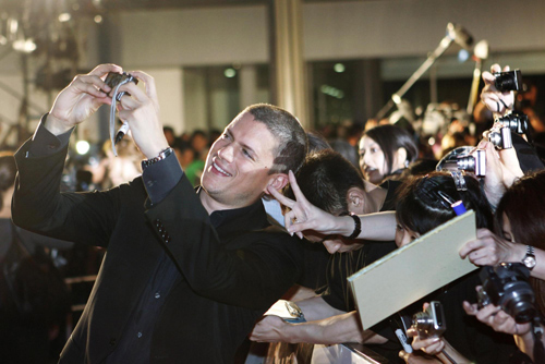 Tokyo premiere of movie 'Resident Evil: Afterlife 3D'