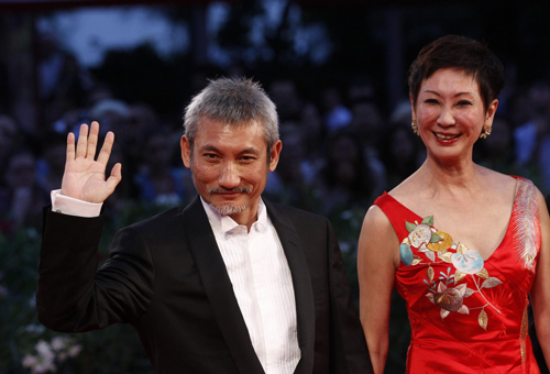 Red carpet of 'Detective Dee and the mystery of Phantom Flame' at 67th Venice Film Festival