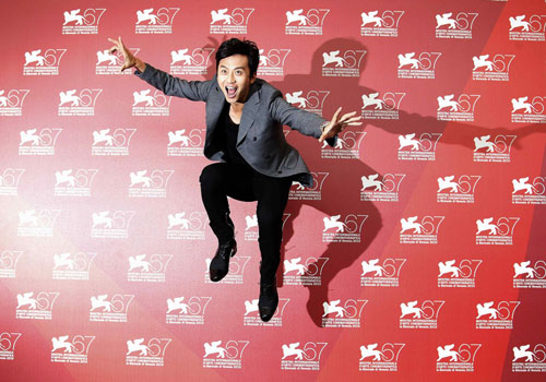 Red carpet of 'Detective Dee and the mystery of Phantom Flame' at 67th Venice Film Festival