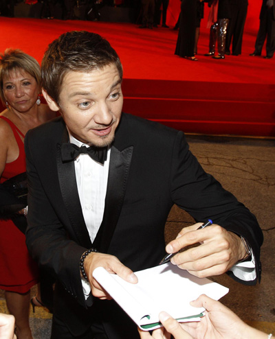 Red carpet for 'The town' at 67th Venice Film Festival