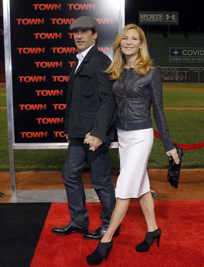 Premiere of movie 'The Town' at Fenway Park in Boston