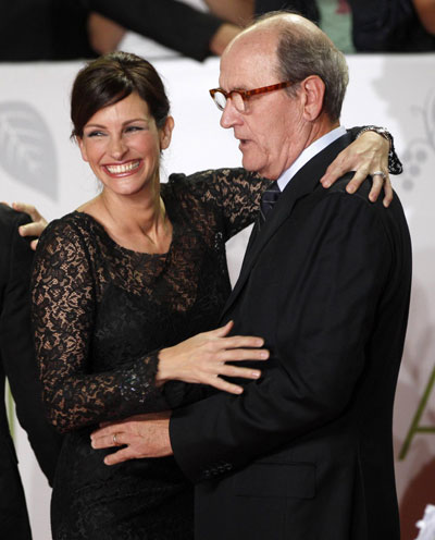 Julia Roberts promotes her latest movie 'Eat Pray Love' in Rome