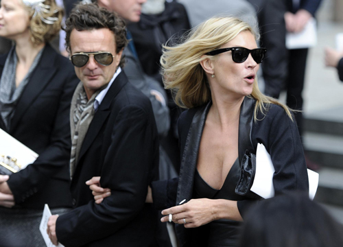 Celebs at memorial service for Alexander McQueen at St. Paul's Cathedral in London