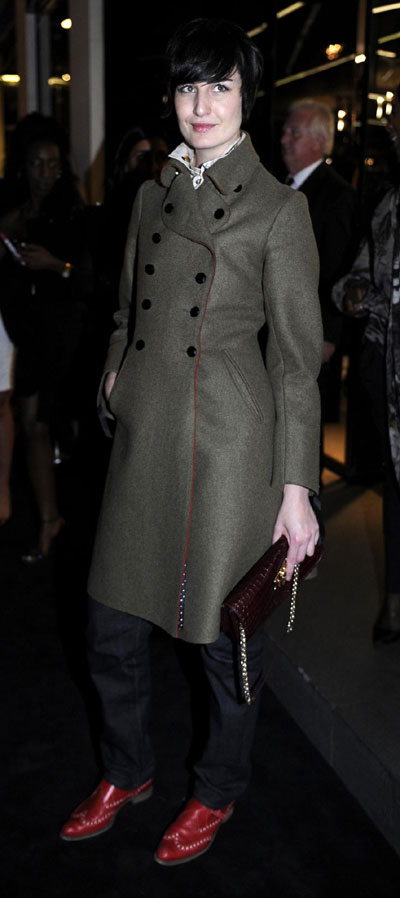 Celebs at a party to mark 25th anniversary of model Naomi Campbell's career