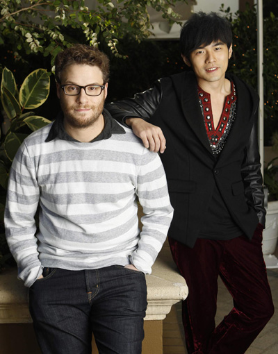 Premiere of film 'The Green Hornet' at the Grauman's Chinese theatre in Hollywood