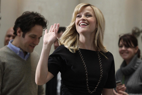 Reese Witherspoon and Paul Rudd promote movie 'How Do You Know' in Berlin