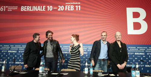Cast members promote 'Coriolanus' at the 61st Berlinale International Film Festival