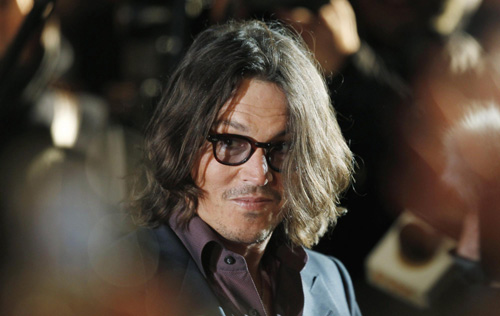 Johnny Depp promotes movie 'The Tourist' in Tokyo