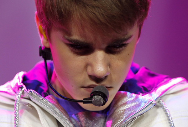 Justin Bieber's concert at the Sportpaleis in Antwerp