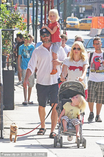 Star tracks in August