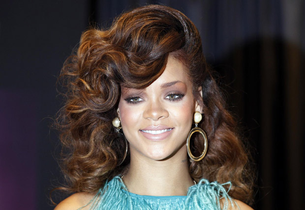Rihanna promotes her fragrance 'Reb'l fleur' in London