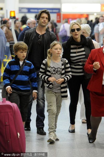 Star tracks in August