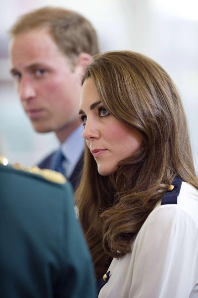 William and Catherine visit Summerfield Community Centre