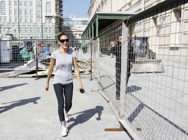 Sarah Jessica Parker's Moscow tour