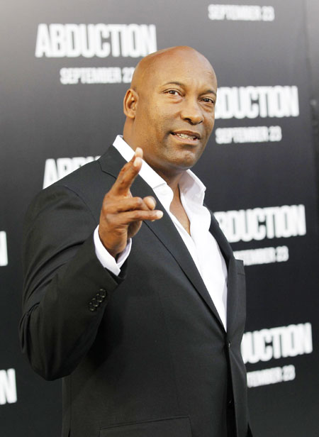 Taylor Lautner attends 'Abduction' world premiere