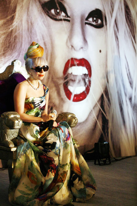 Lady Gaga visits India
