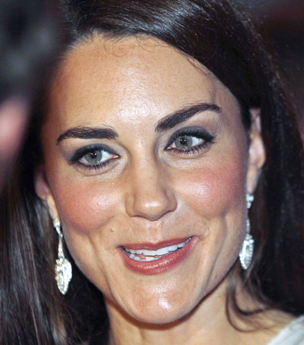 William and Catherine receive guests in London