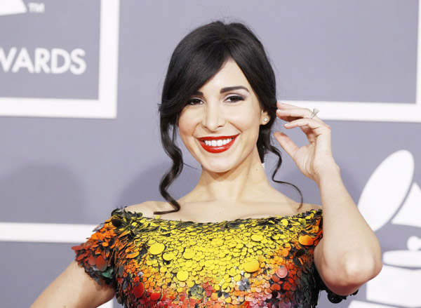 Celebrities perform at Grammy Awards