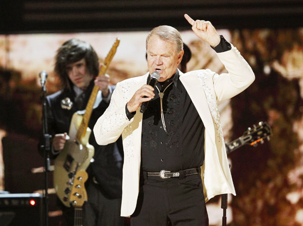 Celebrities perform at Grammy Awards