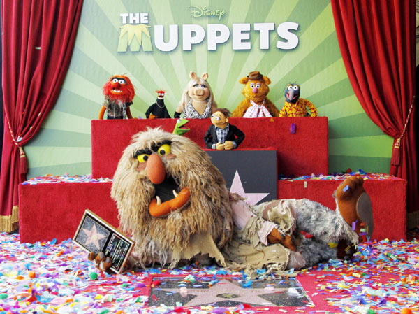 'The Muppets' gets Hollywood fame star