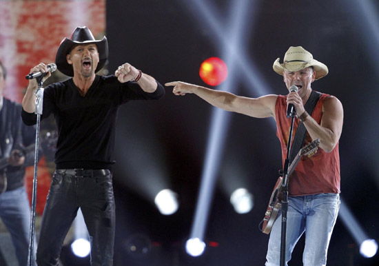 47th annual Academy of Country Music Awards held in Las Vegas