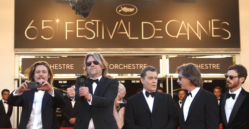'Killing Them Softly' screens in Cannes