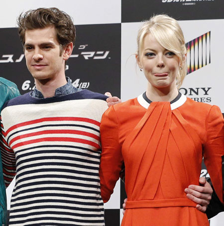 'The Amazing Spider-Man' premieres in Tokyo