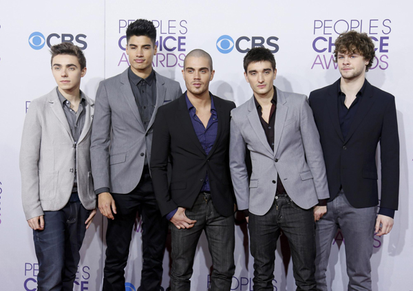 Taylor Swift, Heidi Klum arrive at the 2013 People's Choice Awards