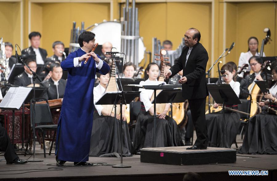 Spring Festival celebration concert held in Los Angeles