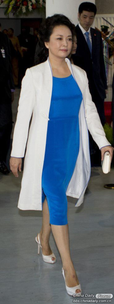 China's first lady shines on LatAm trip