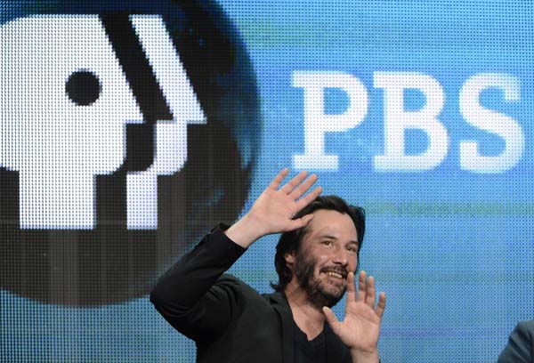 Keanu Reeves parcipates in panel for 'Side by Side'