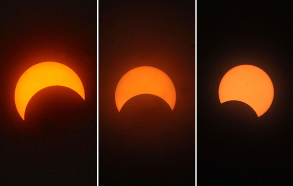 Rare social eclipse watched around China