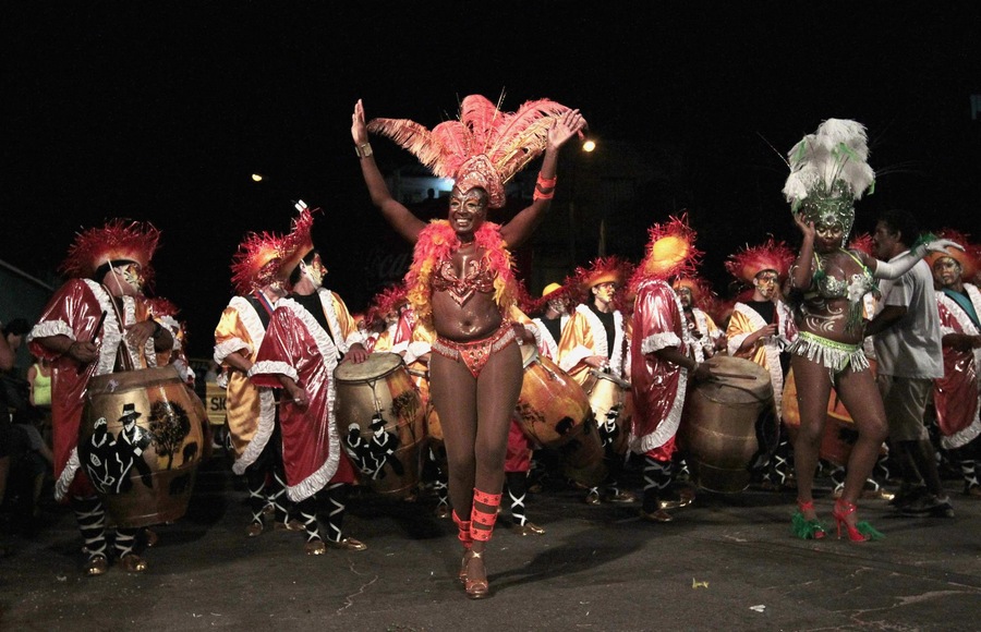 Uruguayan carnival in Montevideo Uruguayan carnival in Montevideo
